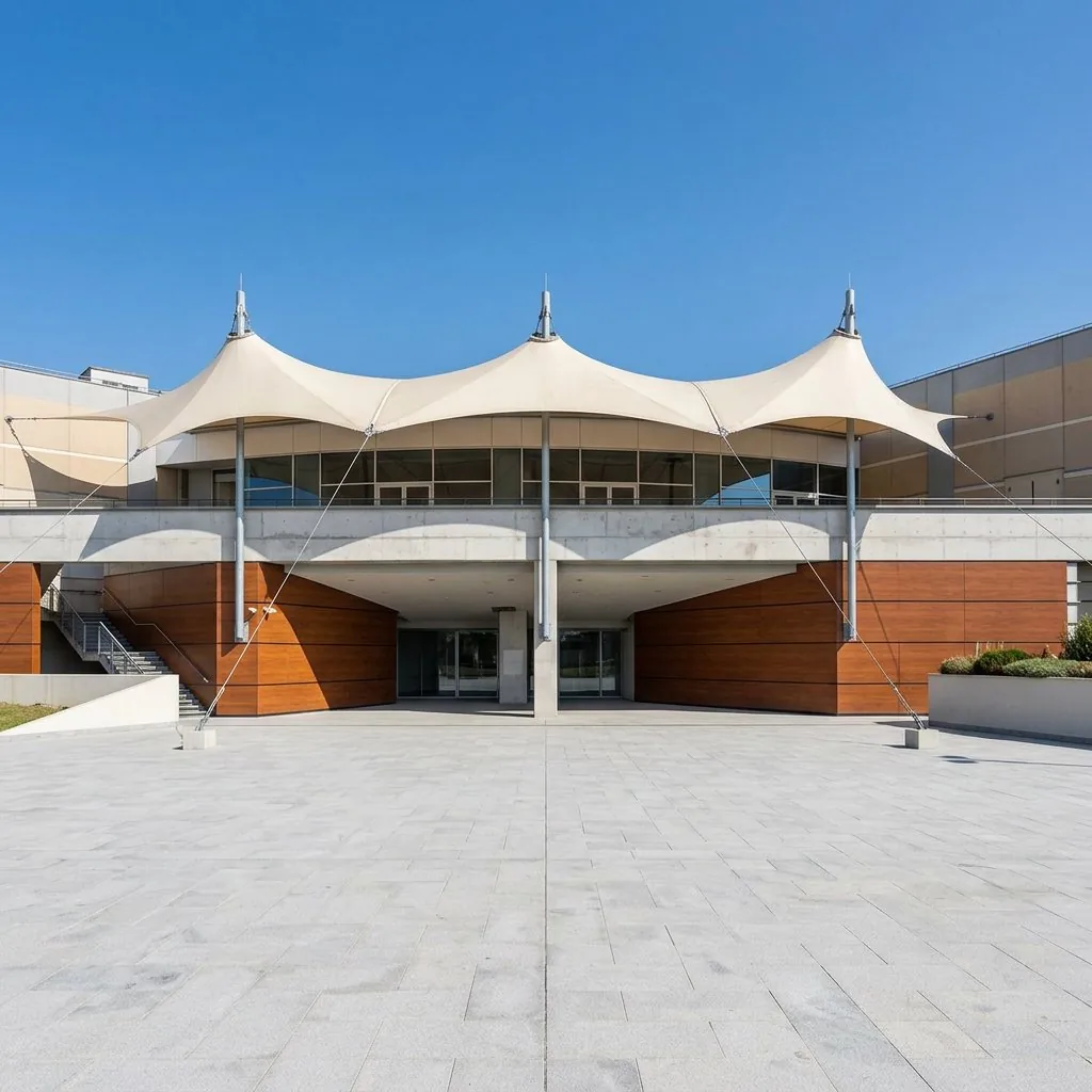 Gazebo & Conical Tensile Canopy